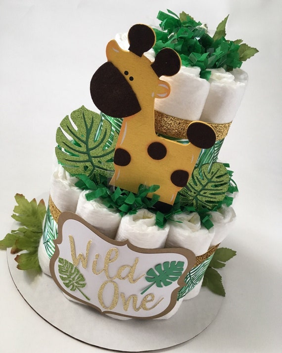 safari jeep diaper cake