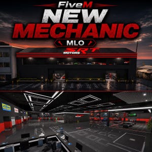 Fivem 新メカニック Mlo、SRT Motors メカニック、スタンドアロン
