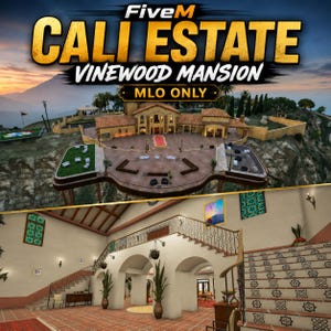 FiveM Cali Estate Vinewood Mansion Mlo, Fivem Mods, Vineyard, Standalone