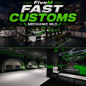 Fivem New Mechanic Mlo, Fast Customs Tunershop, Standalone