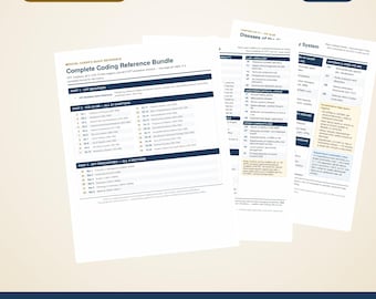 Medical Coding Reference Bundle (PDF)