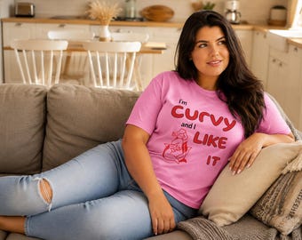 Camiseta clásica para mujeres con curvas