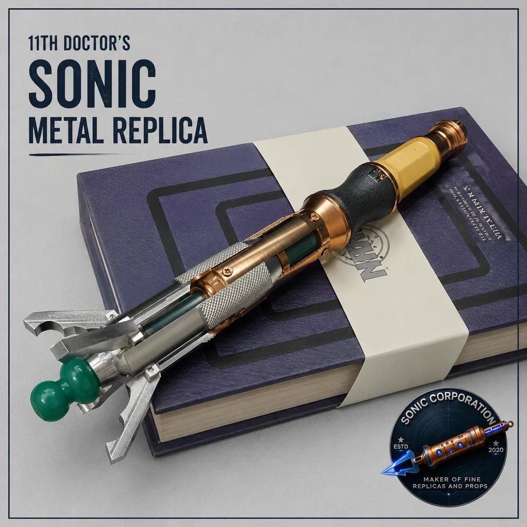 10th doctor sonic screwdriver replica - Etsy 日本