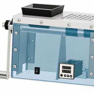 Handaangedreven mini-extruder voor op het bureau – DIY-ontwerpbestanden voor plasticrecycling (digitale download)