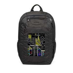 Urban Code 20L Backpack, Abstract Geometric Art Laptop Bag