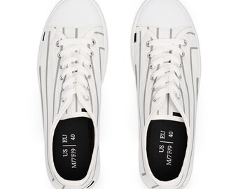 Abstract Art Women's Low Top Sneakers