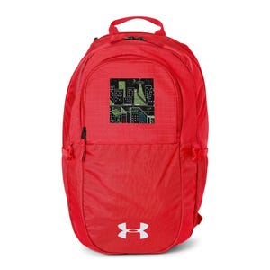 Mochila Urban Code Under Armour, bolso para portátil con diseño de arte digital abstracto.