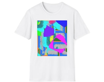 Color Pulse Abstract Art Unisex T-Shirt