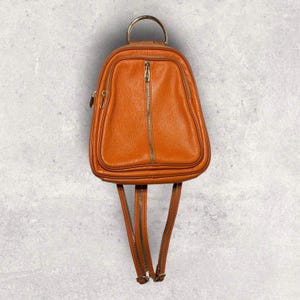 Y2k Leather Backpack - Etsy