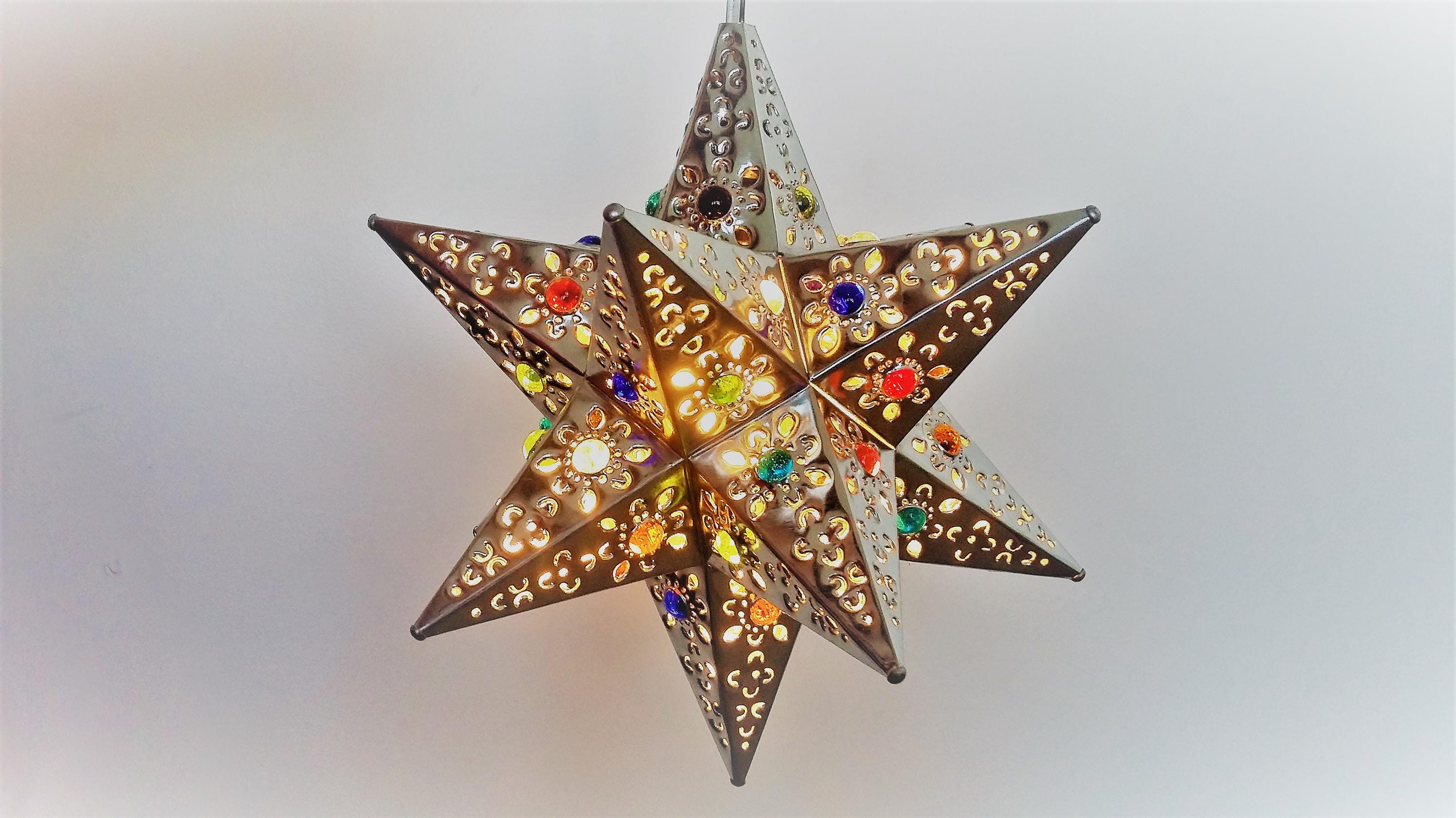 True Moravian Star Ornament 4 inches - Free Laser Designs