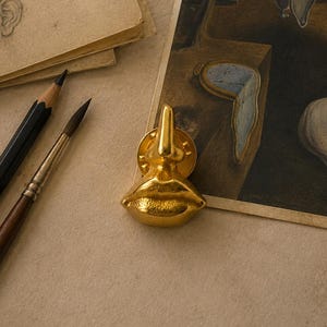 Dali lip brooch - Etsy 日本
