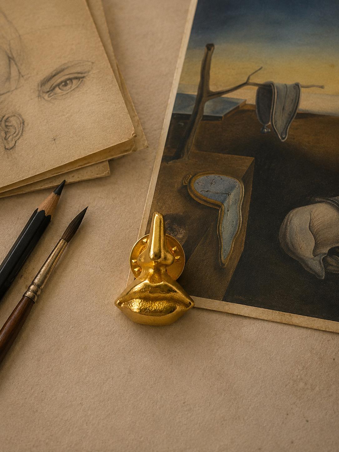 Dali lip brooch - Etsy 日本