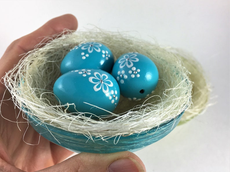 Baby's First Easter Tiny Easter Eggs Set of 3 Quail Eggs Etsy