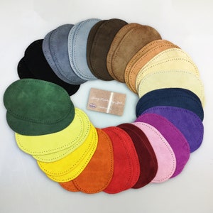 Men's sweaters with top leather elbow patches
