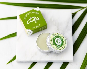 Mojito Flavour Lippenbalsam - natürliche, handgemachte Hautpflege