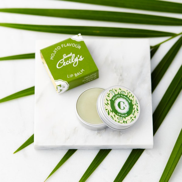 Mojito Flavour Lip Balm - Natural, Handmade Skincare