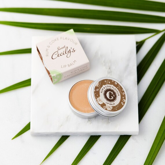 Rum & Coke Lip Balm Lip Balm for Men Alcohol Lip Balm Etsy