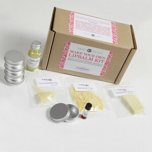 Make Your Own Lip Balm Kit Strawberry Flavour image 2