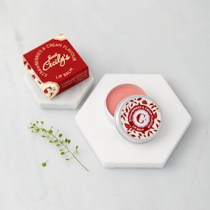 Strawberries & Cream Lip Balm - Natural, Handmade Skincare