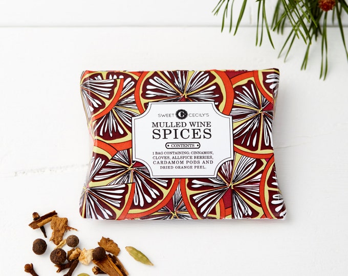 Mulled Wine Spices Kit - DIY Craft for Adults - Winter Activities - Stocking Filler
