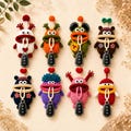 Big Mouth Monster Crochet Key Holder Bundle \u2013 8 Amigurumi Patterns (PDF) product logo