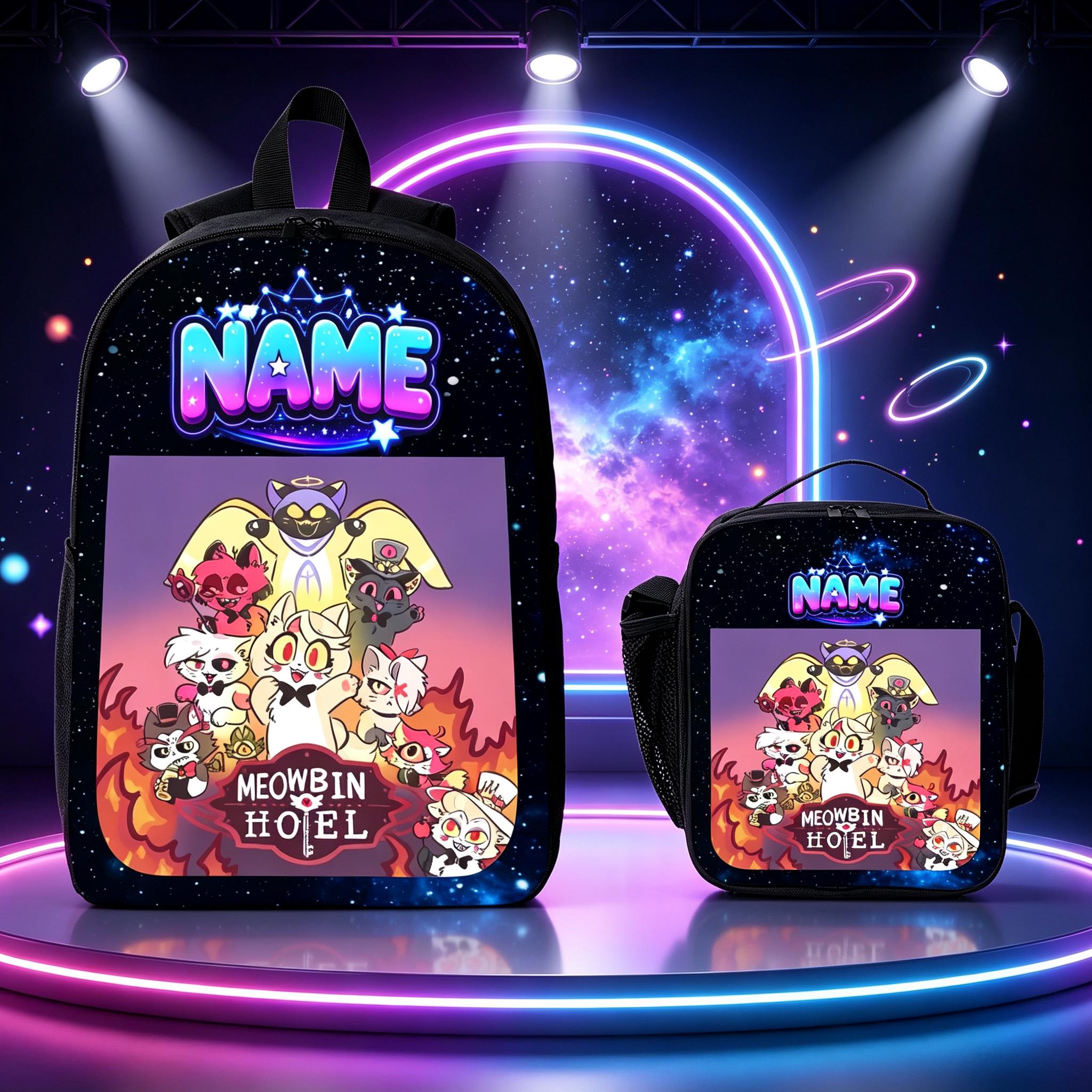 Hazbin Hotel Backpack - Etsy