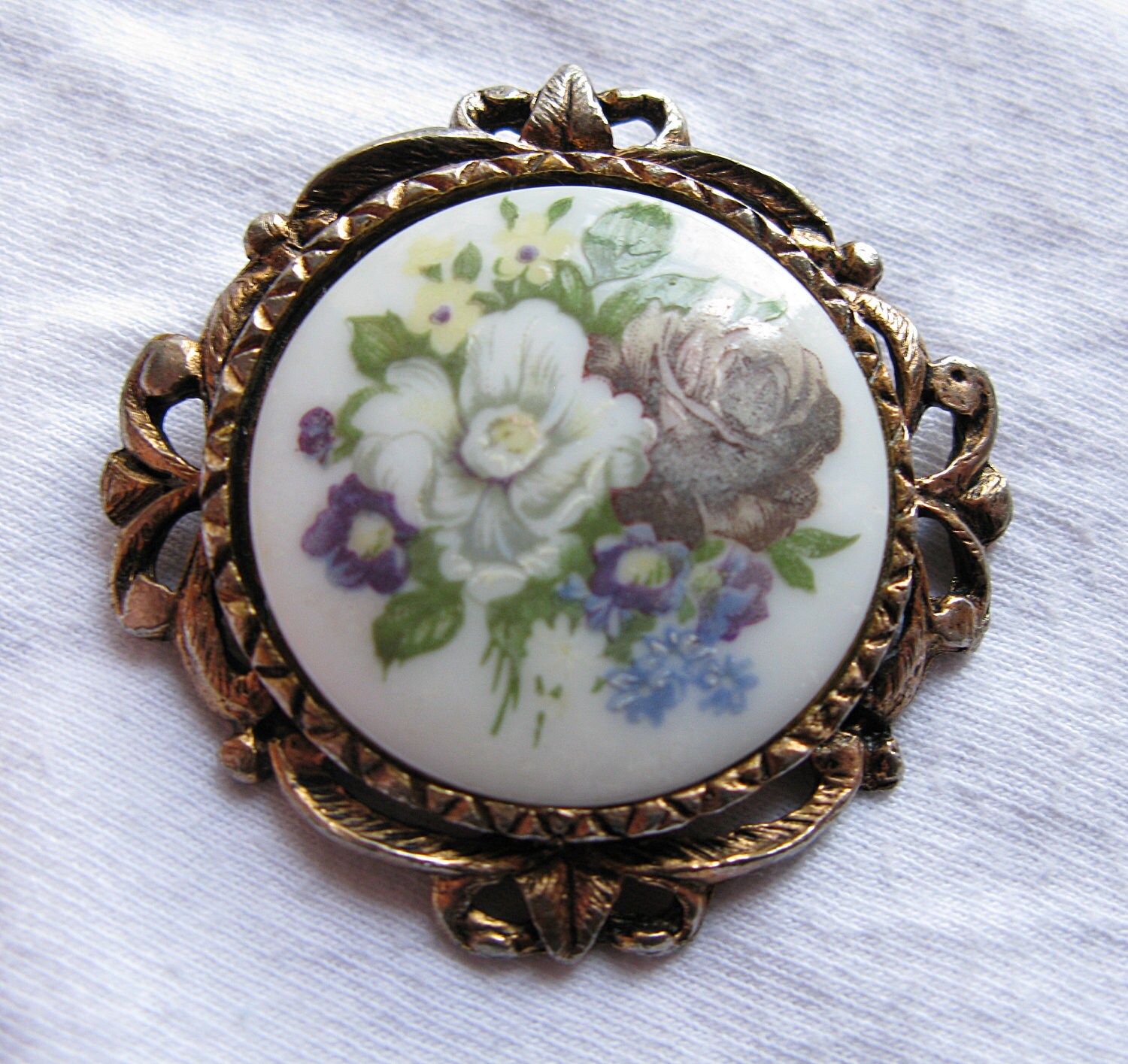 Vintage brooch 1940s Etsy