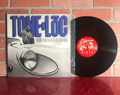 Tone - Loc Loc-Ed After Dark Vinyl Record Album LP 1987 Gold Stamp Promo Old School Hip Hop Rap DJ Music Vintage