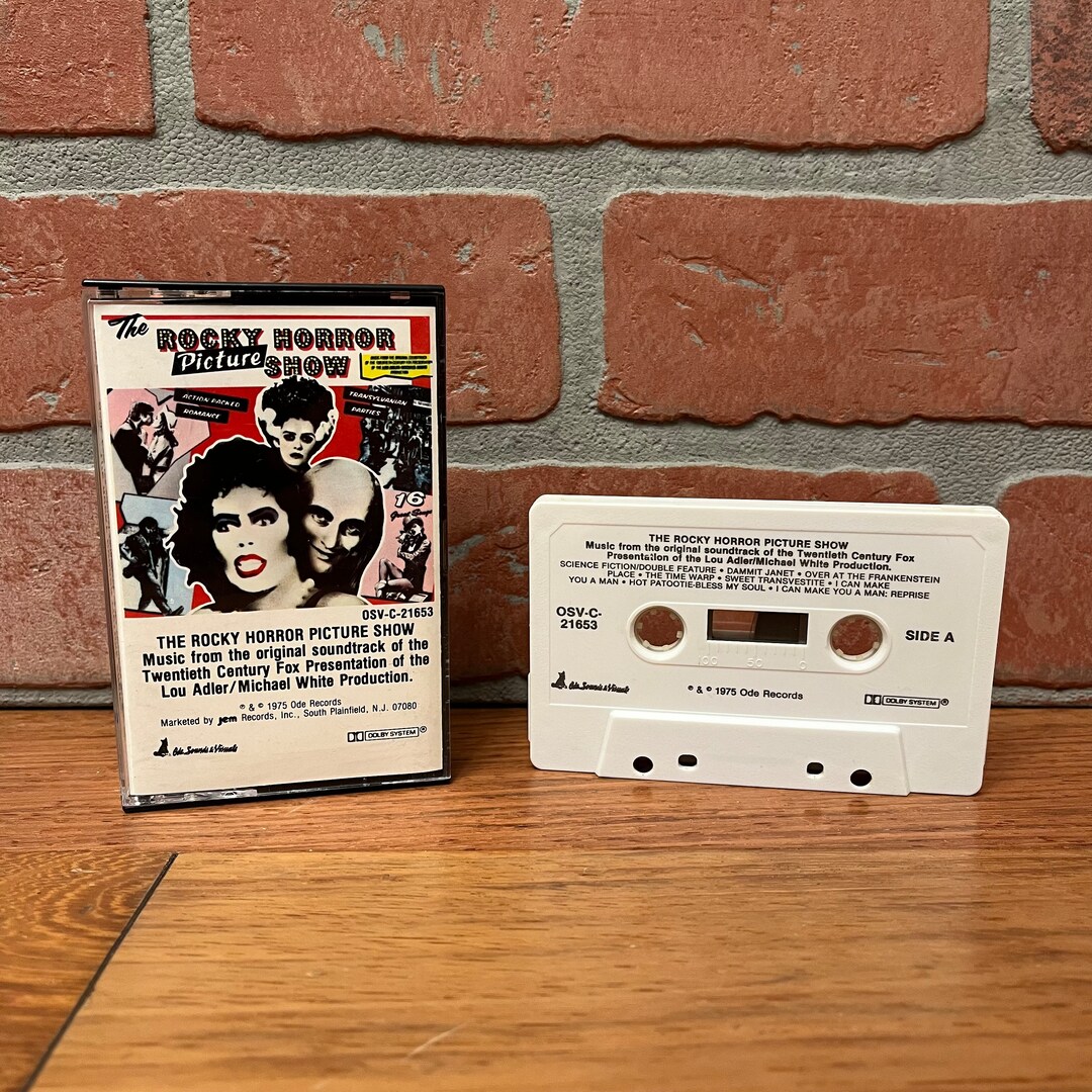 The Rocky Horror Picture Show Original Movie Soundtrack Cassette Tape Album 1975 OST Lou Adler