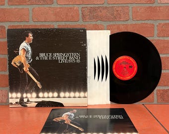 Vintage Bruce Springsteen Live 5 LP Box Set 1975-85 Vinyl LP