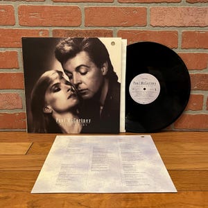 Paul McCartney Press To Play Vinyl Record Album Double LP 1986 Gatefold The Beatles Solo Classic Rock Pop Music Vintage