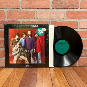 The Beach Boys 20/20 Vinyl Record Album LP 1980 in Shrink Green