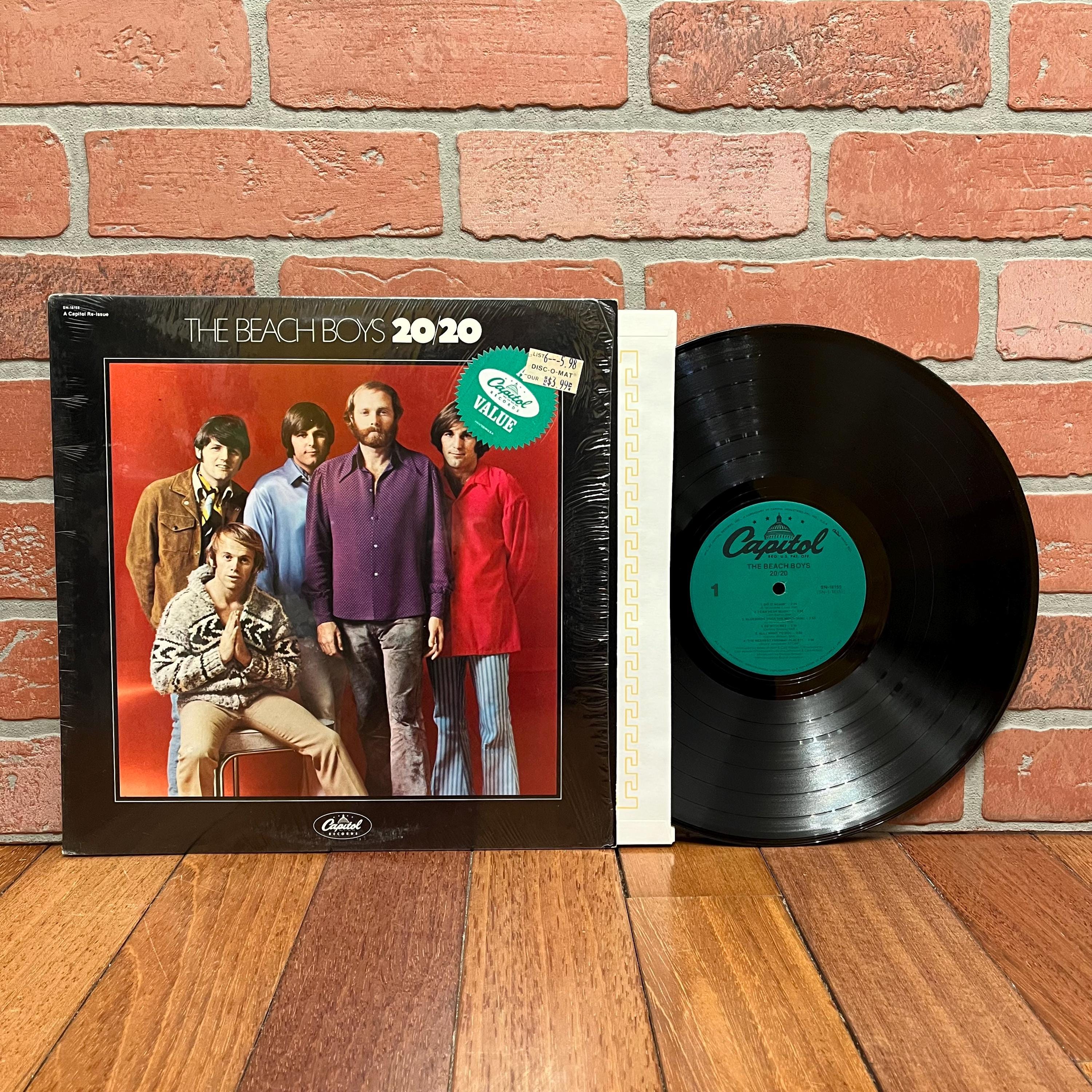The Beach Boys 20/20 Vinyl Record Album LP 1980 in Shrink Green