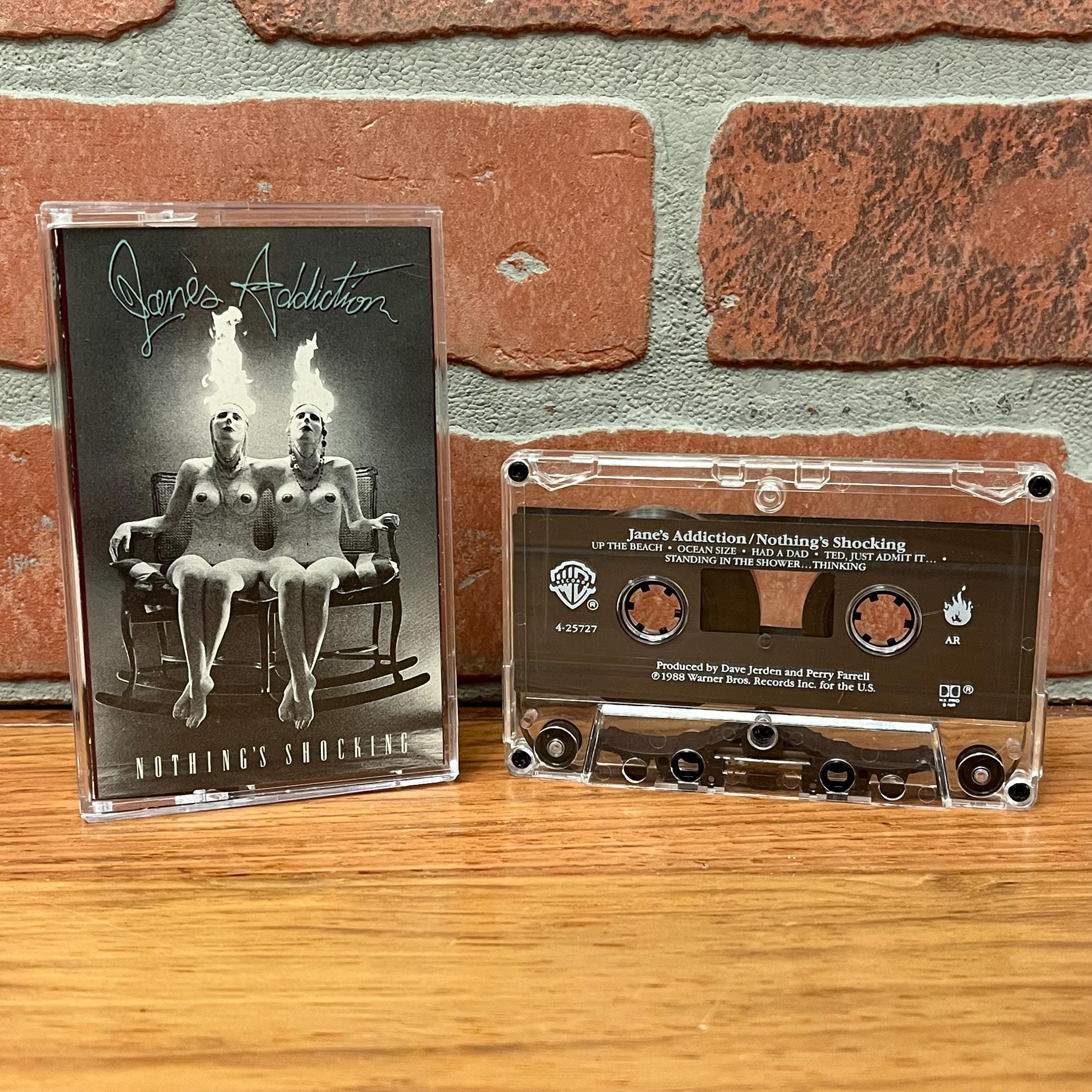 【NOTHING ACTION NOTHING HAVE】VA Cassette Jane's Addiction Nothing's Shocking Cassette Tape Album 1988 Debut