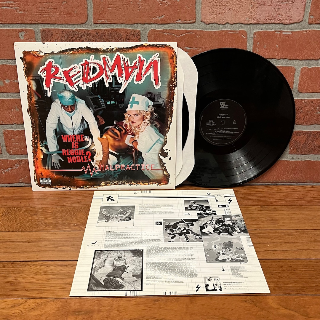 Redman Malpractice Vinyl Record Album Double LP 2001 Original Pressing ...