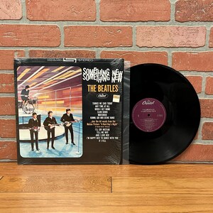 The Beatles Something New Vinyl Record Album LP 1988 In Shrink Stereo Classic Rock British Invasion Rock Pop Music Capitol Vintage