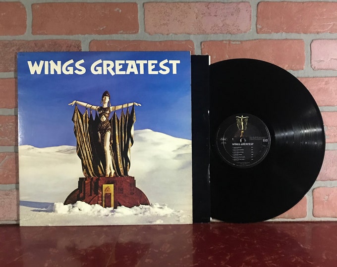 Wings Greatest Hits Best of Vinyl Record Album LP 1978 the Etsy