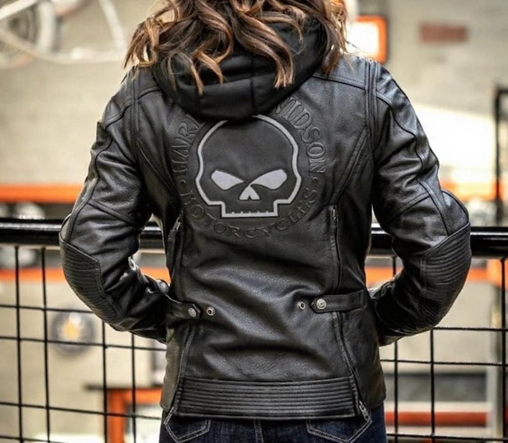 k-14R Harley-Davidson スカルロゴ ジャケット Harley Davidson Skull Jacket - Etsy