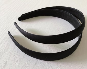 5pcs Satin Headbands-- 25mm Wide