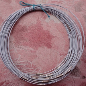 100pcs 18 inch 1mm thickness white stainless steel round choker necklace wires with screw clasps