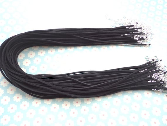 Necklace - Suede, 3mm 18'' Black Necklace - Suede, 3mm 18'' Black