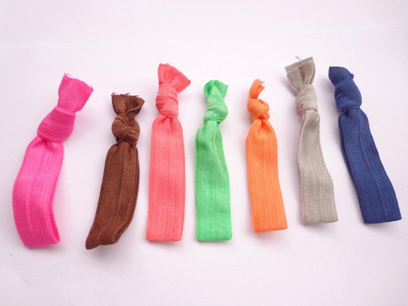 SALE50 Pcs Hair Ties No Crease Hair Tie Knotted No Dent Etsy