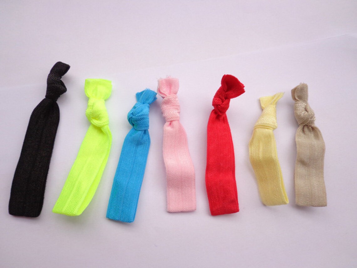 SALE50 Pcs Hair Ties No Crease Hair Tie Knotted No Dent Etsy