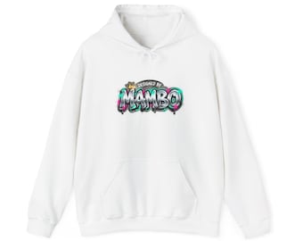 Graffiti Mambo Logo Hoodie | Crowned Tiger Back Print