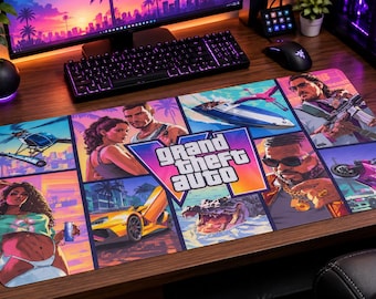 Grand Theft Auto 6 VI GTA Custom Bureaumat Muismat