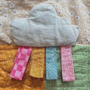 Baby Play Mat PDF Sewing Pattern | Tummy Time Quilt Tutorial | Interactive Baby Quilt | Sensory Activity Quilt image 12