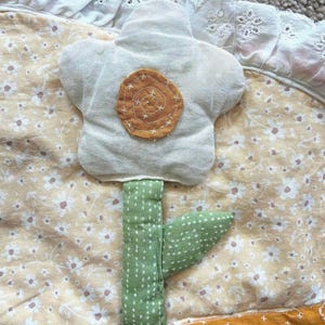 Baby Play Mat PDF Sewing Pattern | Tummy Time Quilt Tutorial | Interactive Baby Quilt | Sensory Activity Quilt image 7