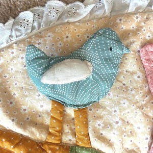 Baby Play Mat PDF Sewing Pattern | Tummy Time Quilt Tutorial | Interactive Baby Quilt | Sensory Activity Quilt image 16