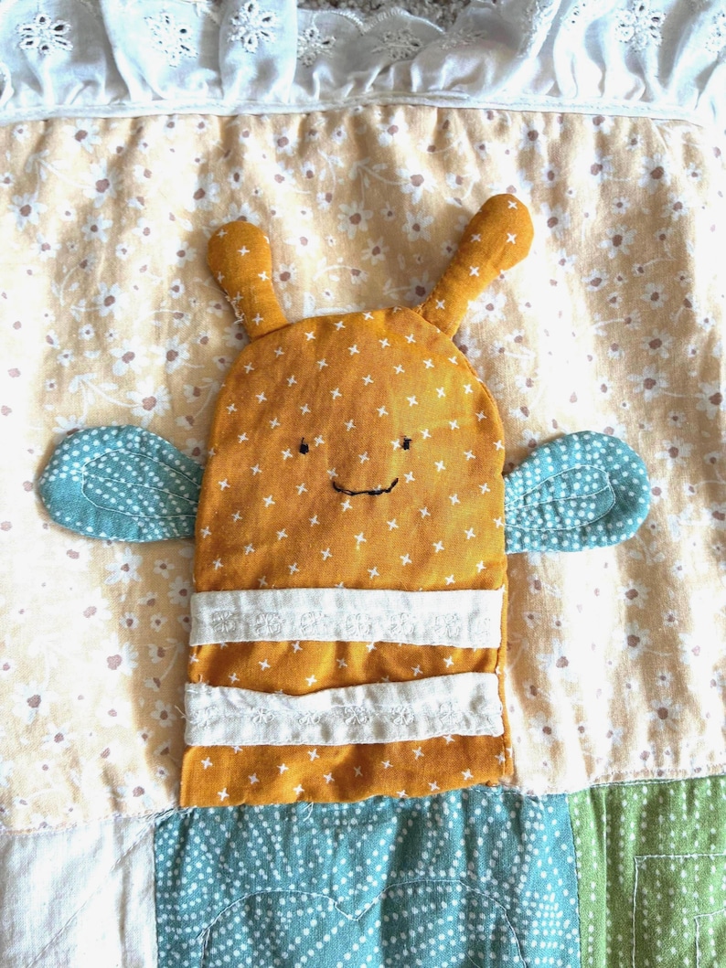 Baby Play Mat PDF Sewing Pattern | Tummy Time Quilt Tutorial | Interactive Baby Quilt | Sensory Activity Quilt image 4