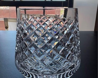 Waterford Crystal - 6 Alana Roly Poly Rocks Old Fashioned Glasses - Sold as Set